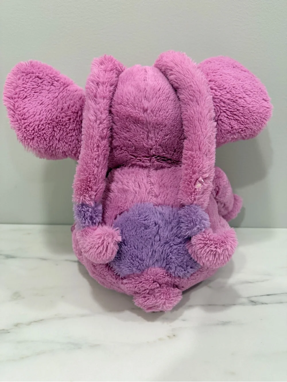 Disney Store Lilo & Stitch Angel Pink Purple Plush Stuffed Animal Toy Approx 14”